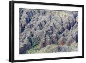 Aerial View of the Bungle Bungle, Purnululu National Parkkimberley, Western Australia-Michael Nolan-Framed Photographic Print