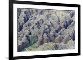 Aerial View of the Bungle Bungle, Purnululu National Parkkimberley, Western Australia-Michael Nolan-Framed Photographic Print