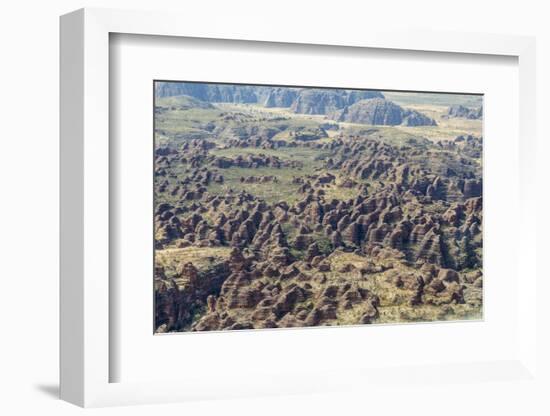 Aerial View of the Bungle Bungle, Purnululu National Parkkimberley, Western Australia-Michael Nolan-Framed Photographic Print