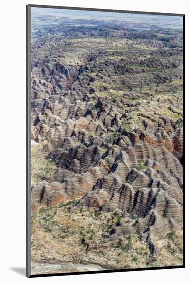 Aerial View of the Bungle Bungle, Purnululu National Parkkimberley, Western Australia-Michael Nolan-Mounted Photographic Print