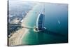 Aerial View of the Burj Al Arab, Dubai, United Arab Emirates-Bill Bachmann-Stretched Canvas