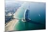 Aerial View of the Burj Al Arab, Dubai, United Arab Emirates-Bill Bachmann-Mounted Photographic Print