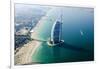 Aerial View of the Burj Al Arab, Dubai, United Arab Emirates-Bill Bachmann-Framed Photographic Print