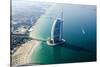 Aerial View of the Burj Al Arab, Dubai, United Arab Emirates-Bill Bachmann-Stretched Canvas