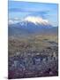 Aerial View of the Capital with Snow-Covered Mountain in Background, La Paz, Bolivia-Jim Zuckerman-Mounted Photographic Print