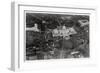 Aerial View of the Capitol, Washington Dc, USA, from a Zeppelin, 1928-null-Framed Giclee Print