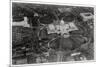 Aerial View of the Capitol, Washington Dc, USA, from a Zeppelin, 1928-null-Mounted Giclee Print