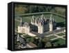 Aerial View of the Chateau of Chambord, Loir Et Cher, Region De La Loire, Loire Valley, France-Bruno Morandi-Framed Stretched Canvas