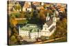 Aerial View of the Church of St. Stanislaus Bishop in Krakow, Poland.-De Visu-Stretched Canvas