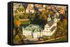 Aerial View of the Church of St. Stanislaus Bishop in Krakow, Poland.-De Visu-Framed Stretched Canvas