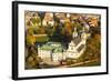 Aerial View of the Church of St. Stanislaus Bishop in Krakow, Poland.-De Visu-Framed Photographic Print