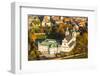 Aerial View of the Church of St. Stanislaus Bishop in Krakow, Poland.-De Visu-Framed Photographic Print