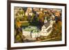 Aerial View of the Church of St. Stanislaus Bishop in Krakow, Poland.-De Visu-Framed Photographic Print