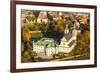 Aerial View of the Church of St. Stanislaus Bishop in Krakow, Poland.-De Visu-Framed Photographic Print