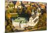 Aerial View of the Church of St. Stanislaus Bishop in Krakow, Poland.-De Visu-Mounted Photographic Print