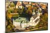 Aerial View of the Church of St. Stanislaus Bishop in Krakow, Poland.-De Visu-Mounted Photographic Print