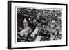 Aerial View of the Church of the Holy Sepulchre, Jerusalem, Palestine, from a Zeppelin, 1931-null-Framed Giclee Print