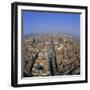 Aerial View of the City, Bologna, Emilia-Romagna, Italy, Europe-Tony Gervis-Framed Photographic Print