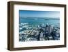 Aerial View of the City of Auckland from the Sky Tower-Michael Nolan-Framed Photographic Print