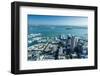 Aerial View of the City of Auckland from the Sky Tower-Michael Nolan-Framed Photographic Print