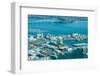 Aerial View of the City of Auckland from the Sky Tower-Michael Nolan-Framed Photographic Print