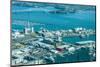 Aerial View of the City of Auckland from the Sky Tower-Michael Nolan-Mounted Photographic Print