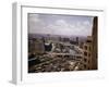 Aerial View of the City of Shanghai-null-Framed Photographic Print