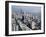 Aerial View of the City Skyline, Seattle, Washington, United States of America, North America-James Gritz-Framed Photographic Print