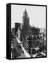 Aerial View of the Crown Building and Vanderbilt Mansion, New York-Irving Underhill-Framed Stretched Canvas