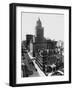Aerial View of the Crown Building and Vanderbilt Mansion, New York-Irving Underhill-Framed Photographic Print