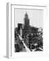 Aerial View of the Crown Building and Vanderbilt Mansion, New York-Irving Underhill-Framed Photographic Print