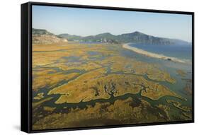 Aerial View of the Dalyan Delta, Turkey, August 2009-Zankl-Framed Stretched Canvas