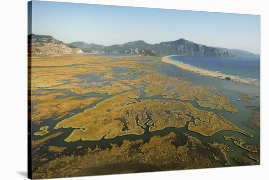 Aerial View of the Dalyan Delta, Turkey, August 2009-Zankl-Stretched Canvas