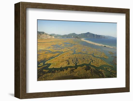 Aerial View of the Dalyan Delta, Turkey, August 2009-Zankl-Framed Photographic Print