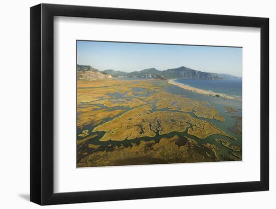 Aerial View of the Dalyan Delta, Turkey, August 2009-Zankl-Framed Photographic Print