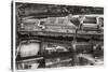 Aerial View of the Deutsches Museum, Munich, Germany, from a Zeppelin, C1931-null-Stretched Canvas