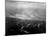 Aerial View of the First Wave of Landing Craft Invading Iwo Jima-null-Mounted Photo