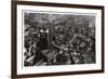 Aerial View of the Frauenkirche, Munich, Germany, from a Zeppelin, C1931-null-Framed Giclee Print