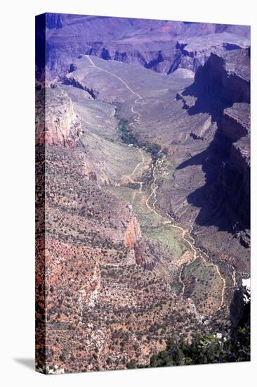 Aerial View of the Grand Canyon, Arizona, Usa-null-Stretched Canvas