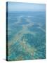 Aerial View of the Great Barrier Reef, Queensland, Australia-null-Stretched Canvas