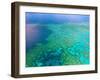 Aerial View of the Great Barrier Reef, Queensland, Australia-Miva Stock-Framed Premium Photographic Print