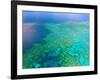 Aerial View of the Great Barrier Reef, Queensland, Australia-Miva Stock-Framed Photographic Print