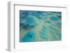 Aerial View of the Great Barrier Reef, Queensland, Australia-Peter Adams-Framed Photographic Print