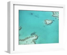 Aerial View of the Great Barrier Reef, Queensland, Australia-null-Framed Photographic Print