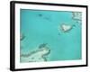 Aerial View of the Great Barrier Reef, Queensland, Australia-null-Framed Photographic Print