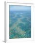 Aerial View of the Great Barrier Reef, Queensland, Australia-null-Framed Photographic Print