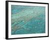 Aerial View of the Great Barrier Reef, Queensland, Australia-null-Framed Photographic Print