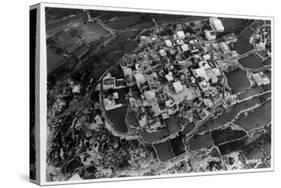 Aerial View of the Heights around Jerusalem, Palestine, from a Zeppelin, 1931-null-Stretched Canvas