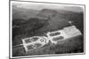 Aerial View of the Herrenchiemsee Palace, Bavaria, Germany, from a Zeppelin, C1931-null-Mounted Giclee Print