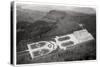 Aerial View of the Herrenchiemsee Palace, Bavaria, Germany, from a Zeppelin, C1931-null-Stretched Canvas